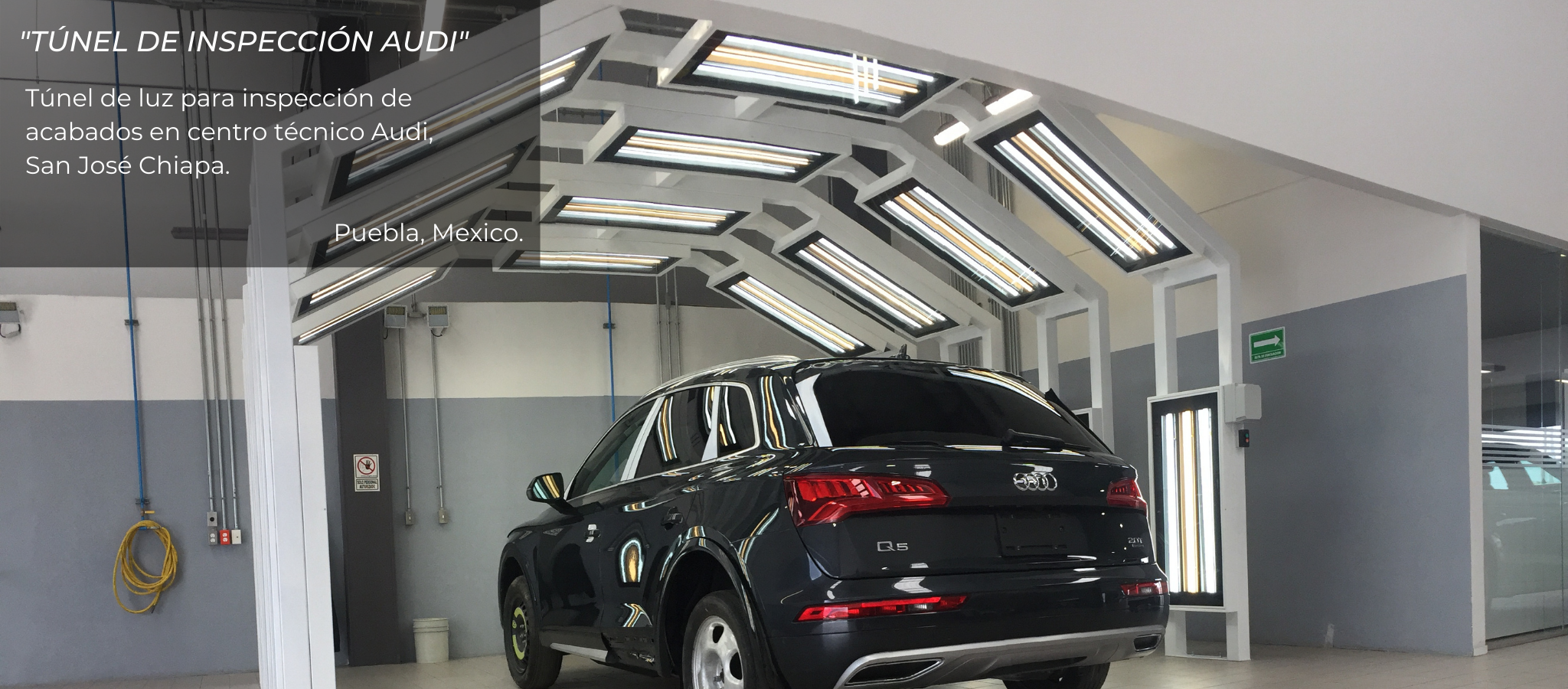 TUNEL DE INSPECCION AUDI KEENSOL